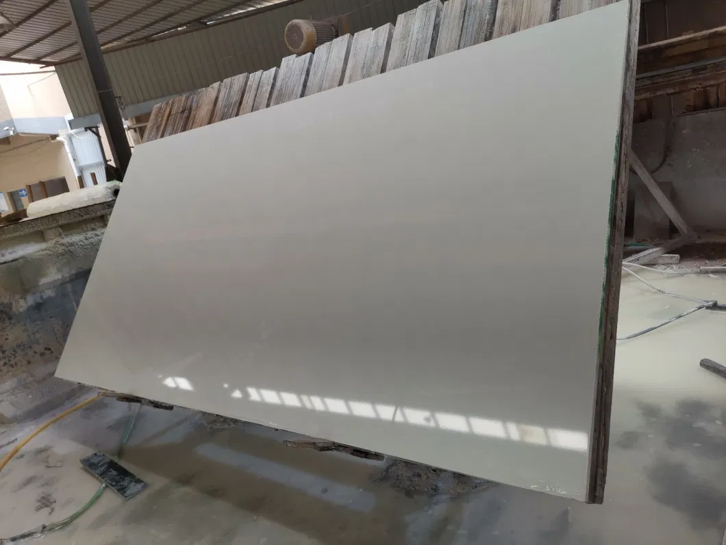 White/Cream/Grey/Black/Brown/Veins Artificial Stone Engineered Marble Slabs for Kitchen Countertops/Worktops